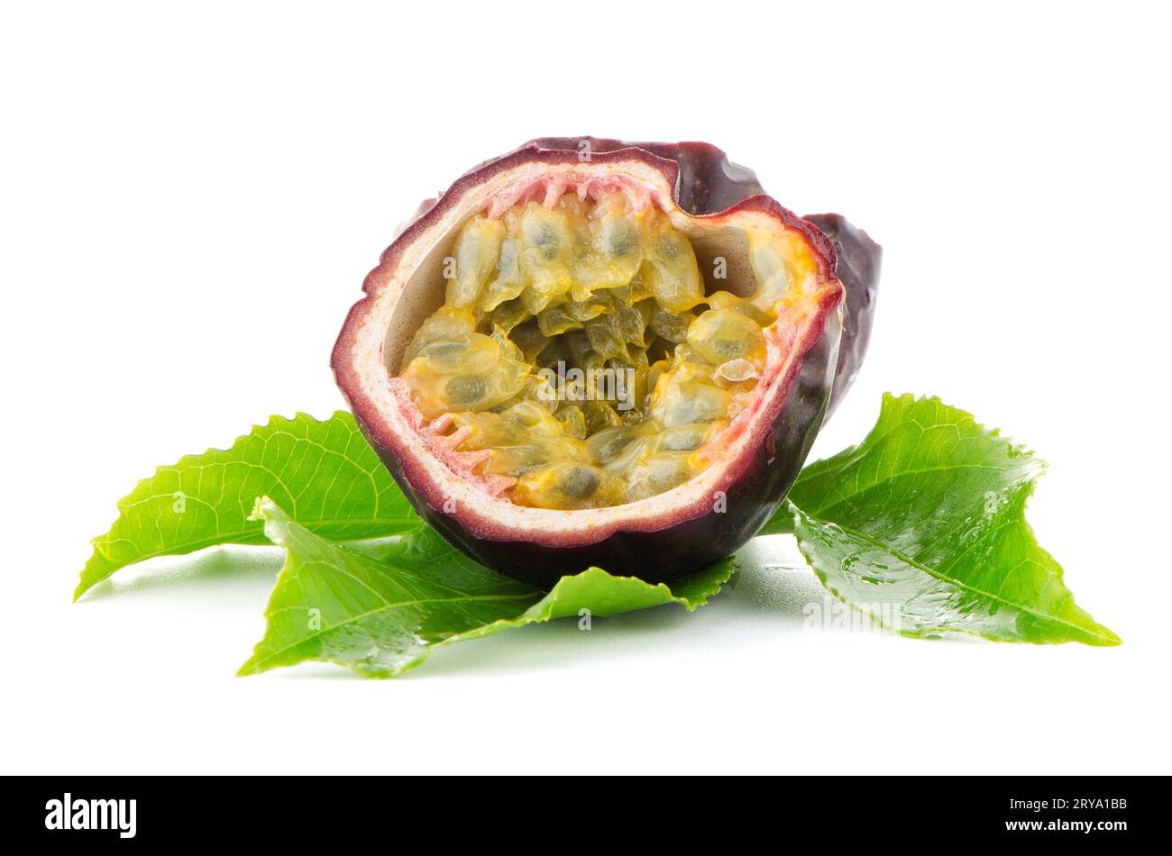 Fresh passion fruit Stock Photo - Alamy