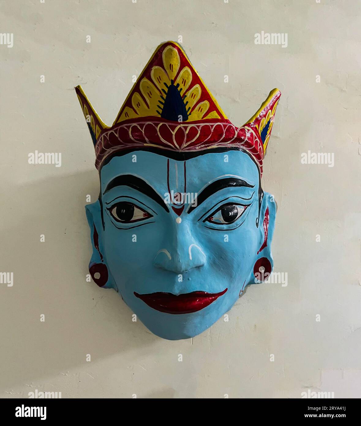 Mask making at a satra in Majuli Assam , the process of mask making