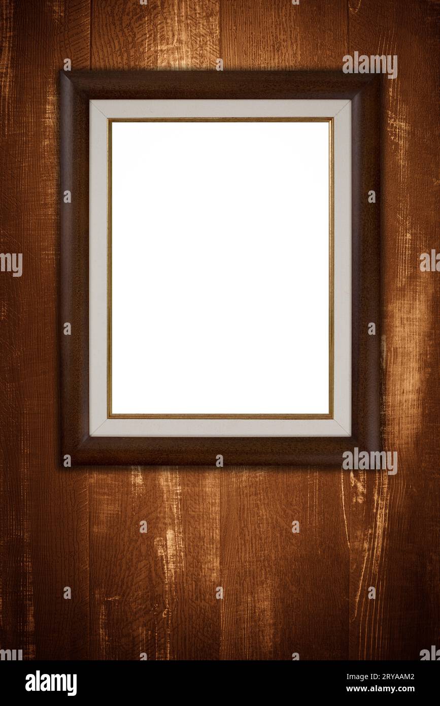 Old picture frame Stock Photo - Alamy