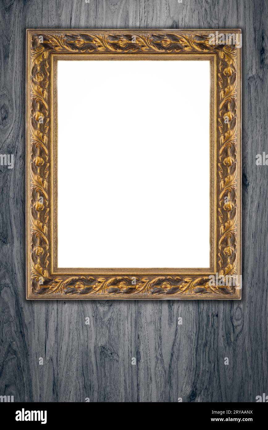 Old picture frame Stock Photo - Alamy