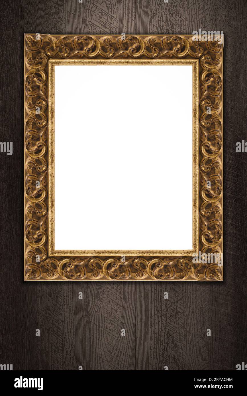 Old picture frame Stock Photo - Alamy