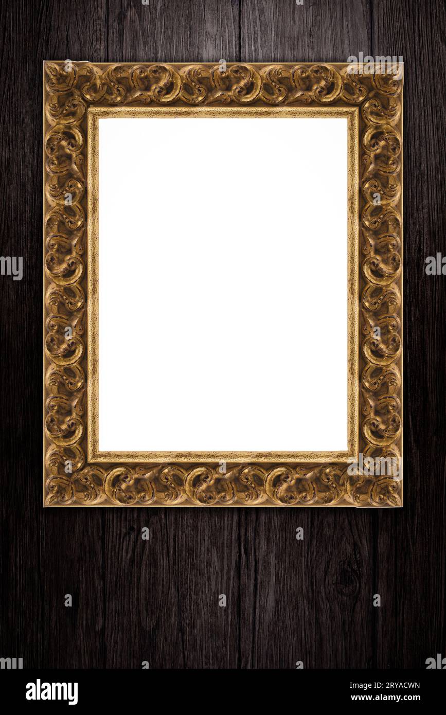 Old picture frame Stock Photo - Alamy