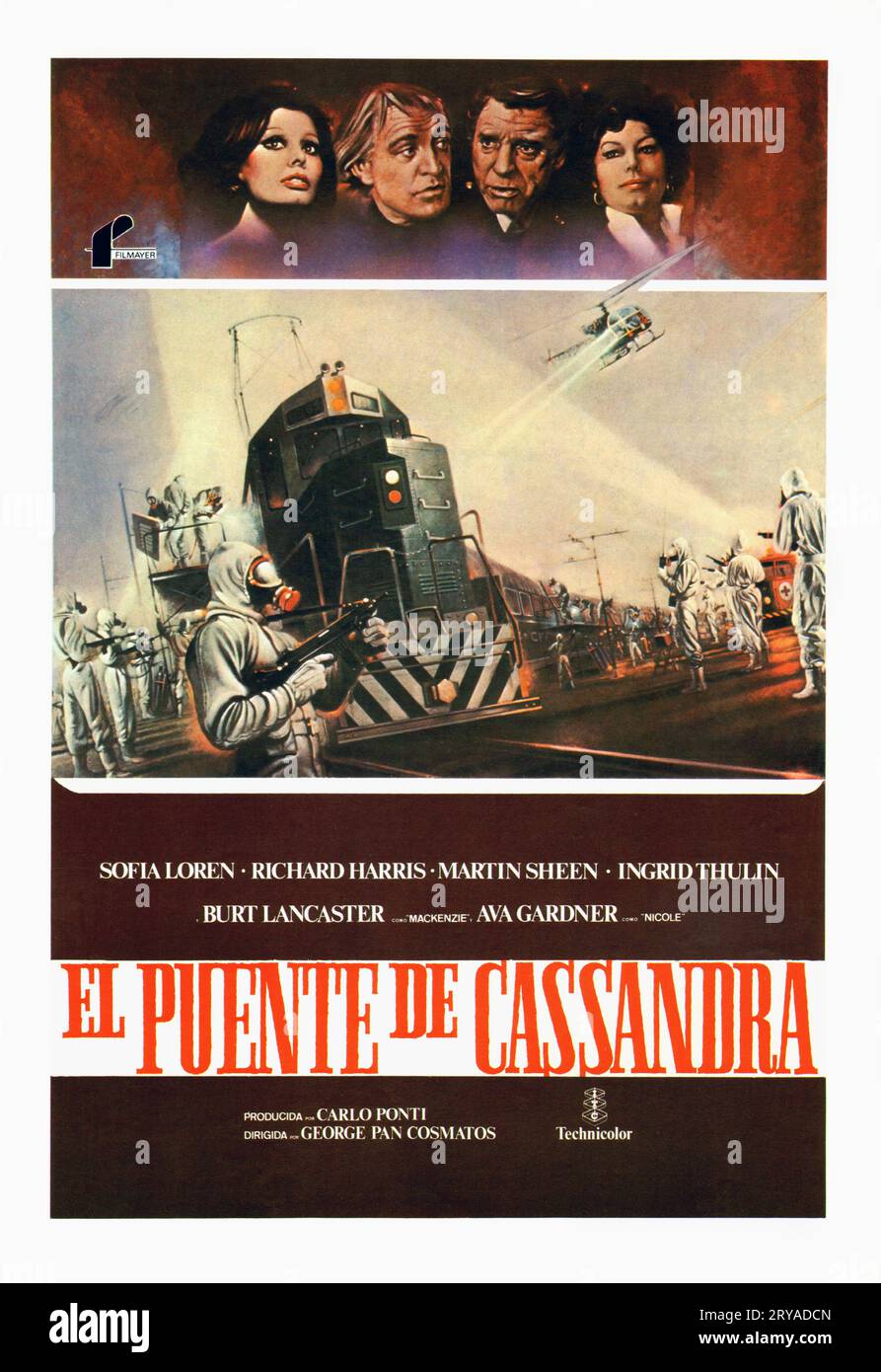 THE CASSANDRA CROSSING (1976), directed by P. COSMATOS. Credit 20TH CENTURY FOX / Album