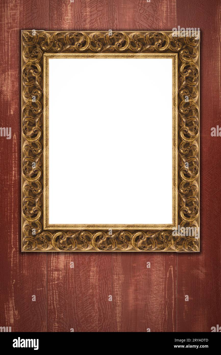 Old picture frame Stock Photo - Alamy