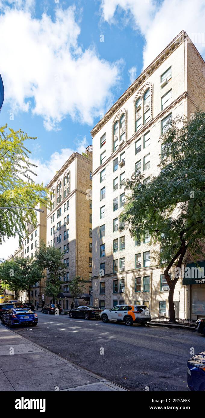 The Whitby, 325 West 45th Street, is a threewinged apartment building