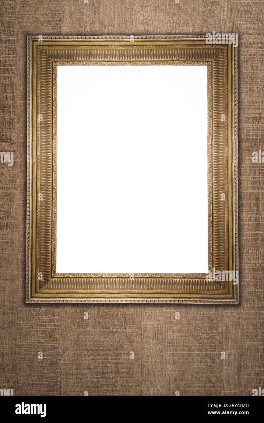 Old picture frame Stock Photo - Alamy