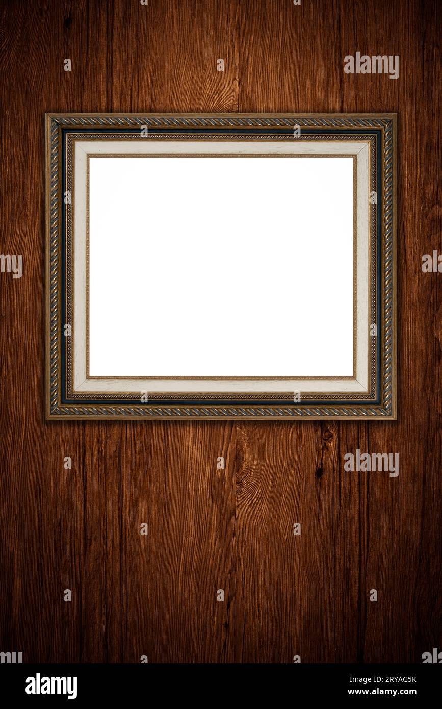 Old picture frame Stock Photo - Alamy
