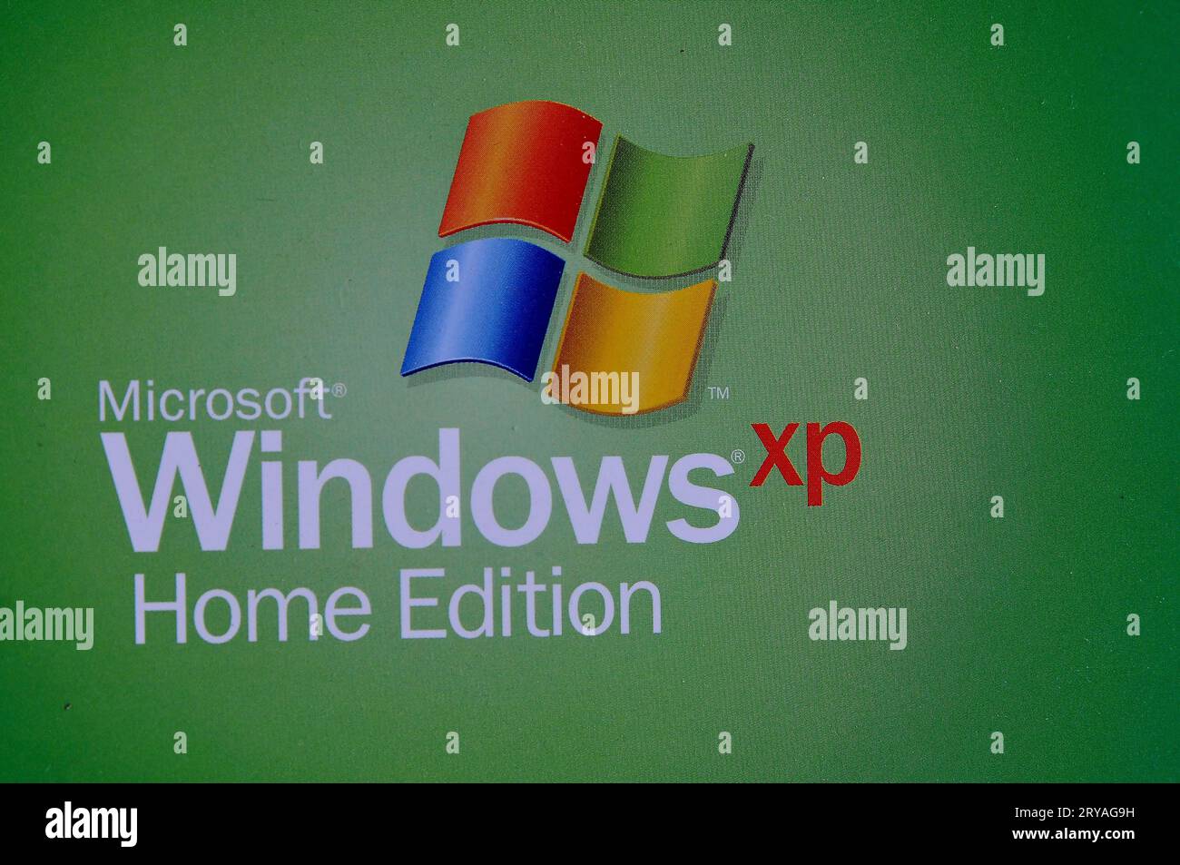 30 sept. 2023/Microsoft window XP home edition literatue in danish capital Copenhagen Denmark..    (Photo.Francis Joseph Dean/Dean Pictures) Stock Photo