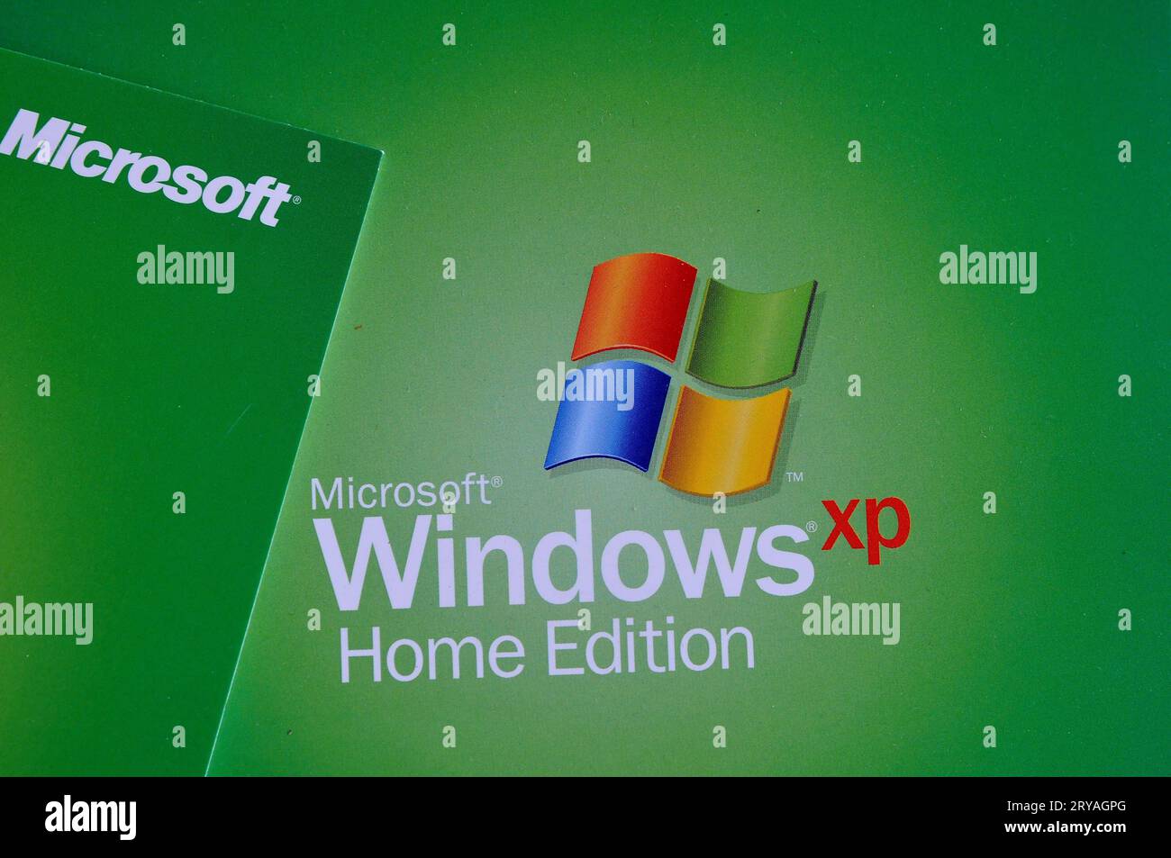 30 sept. 2023/Microsoft window XP home edition literatue in danish capital Copenhagen Denmark. Photo.Francis Joseph Dean/Dean Pictures Credit: Imago/Alamy Live News Stock Photo