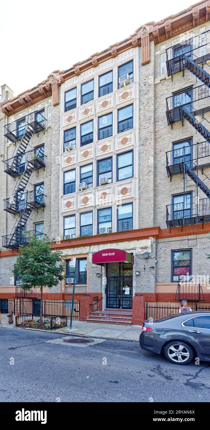 Trinity Studios, designed by Emery Roth and built in 1914, is a beige