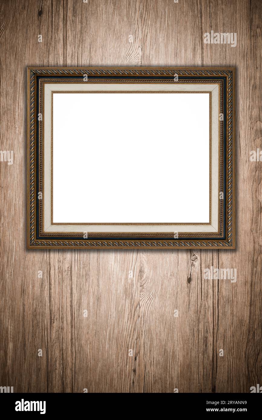 Old picture frame Stock Photo - Alamy