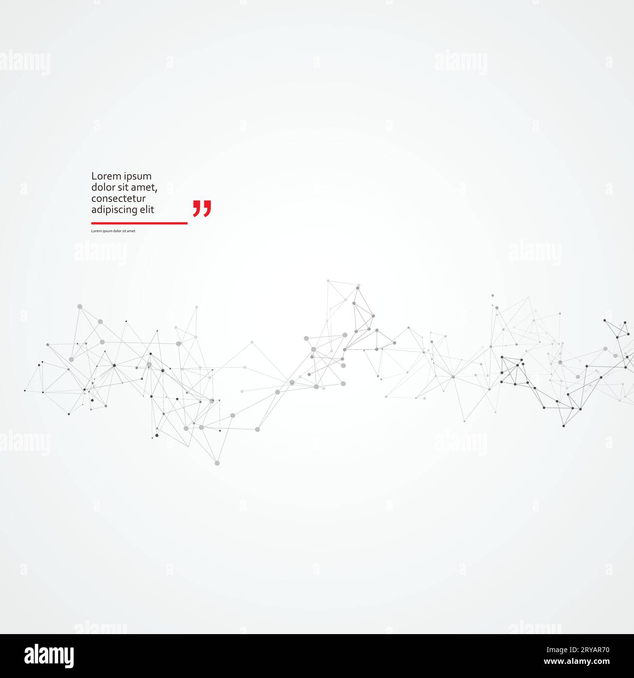 Connection dots and lines background. Minimal molecule background ...