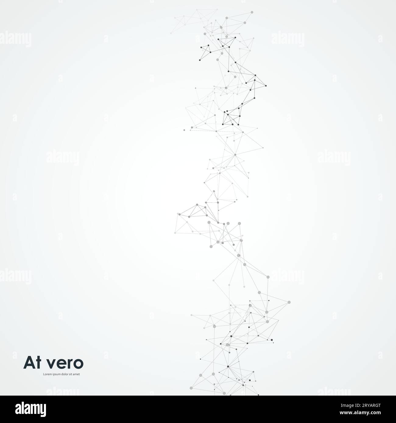 Connection dots and lines background. Minimal molecule background ...