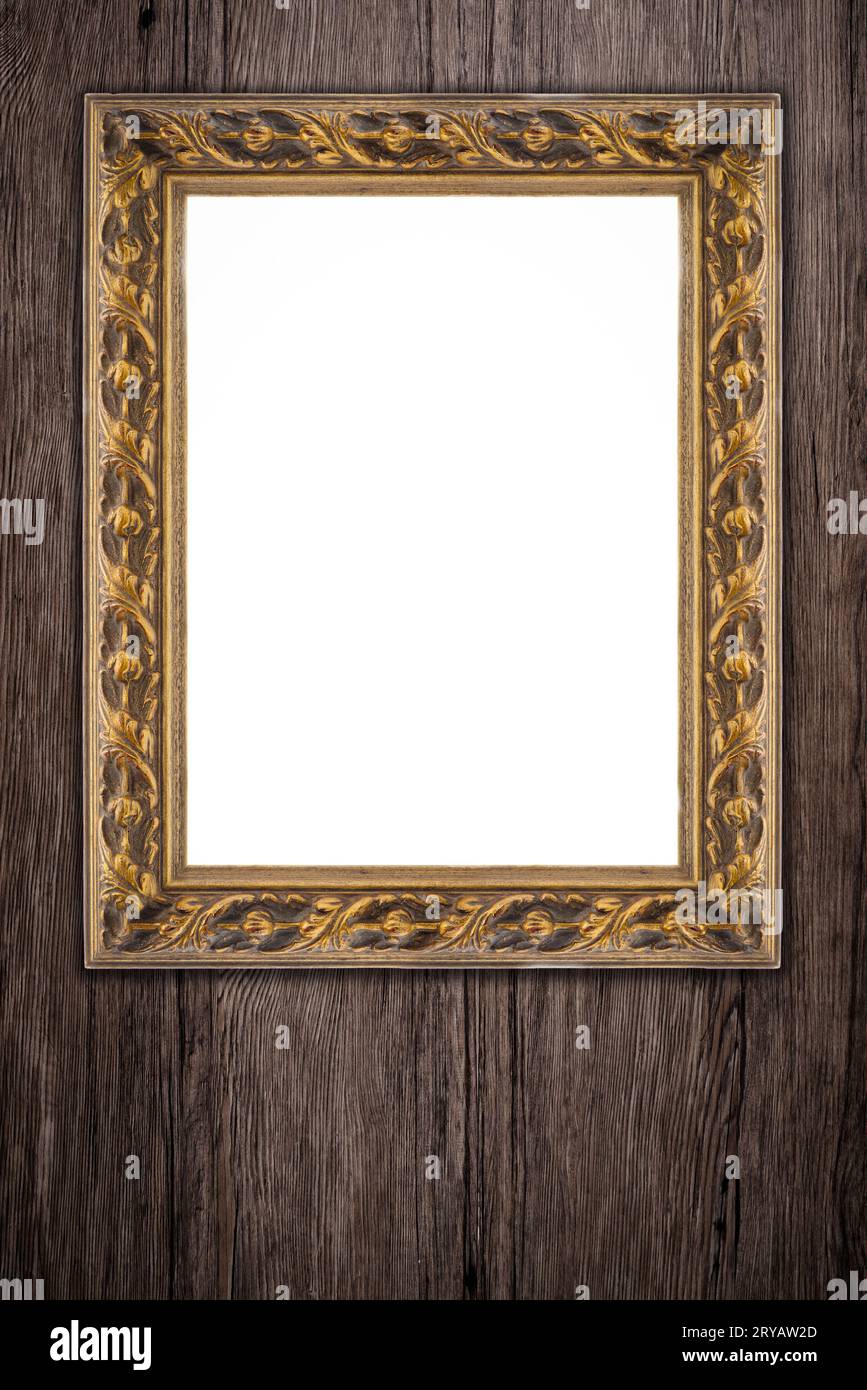 Old picture frame Stock Photo - Alamy