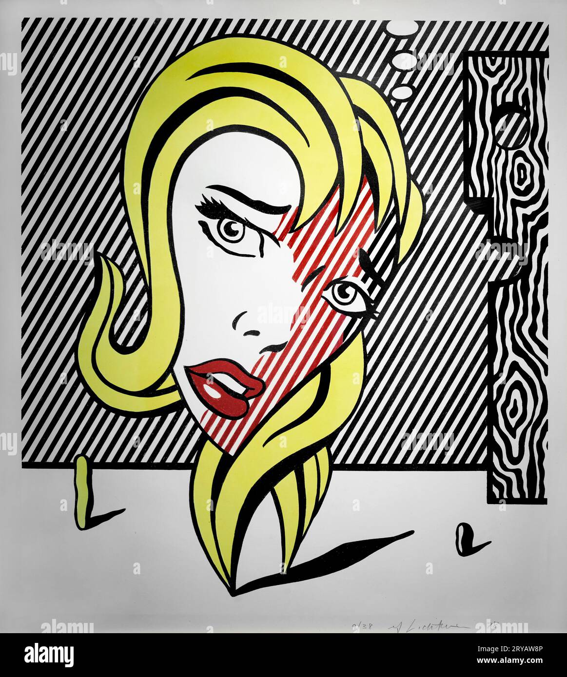 Lichtenstein gallery art hi-res stock photography and images - Alamy