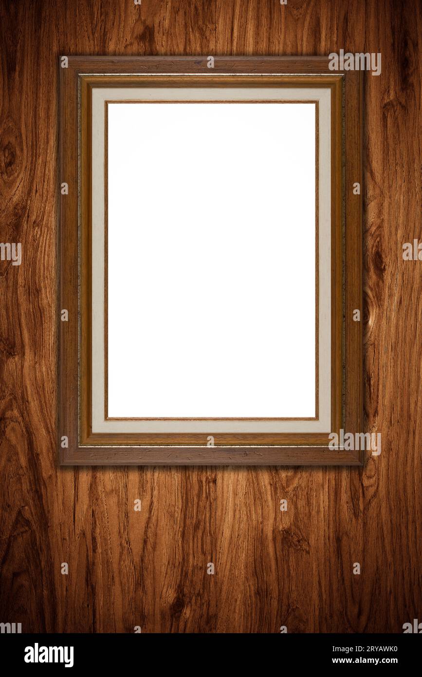 Old picture frame Stock Photo - Alamy