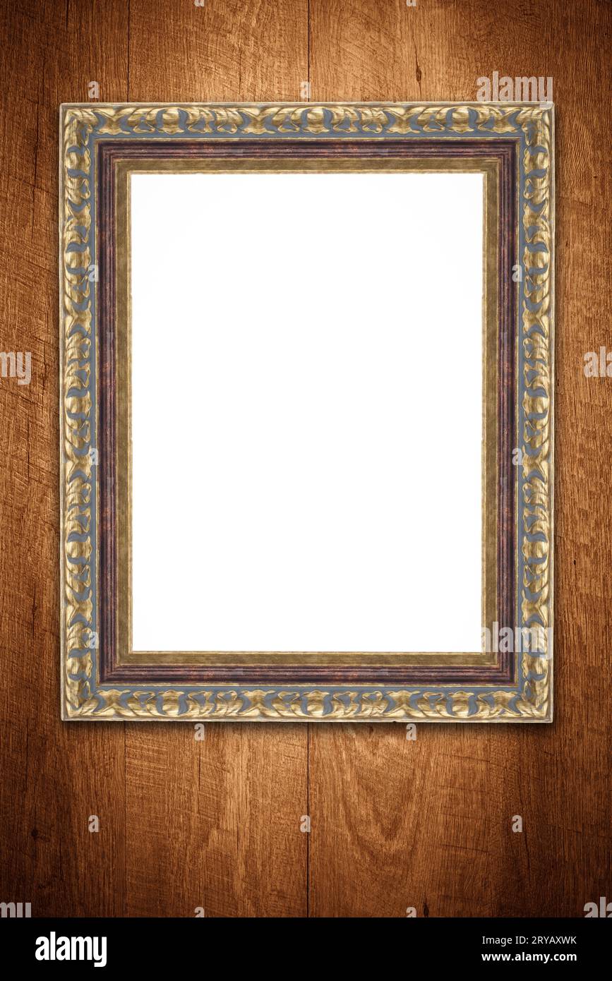 Old picture frame Stock Photo - Alamy