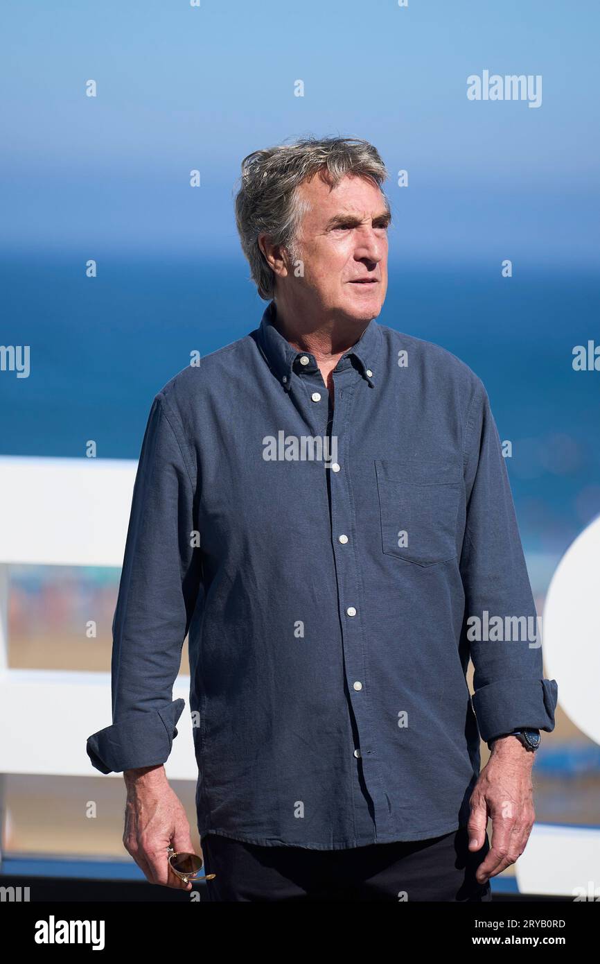 September 30, 2023, Madrid, Madrid, Spain: FranÃ§ois Cluzet attended 'A Real Job (Un metier serieux)' Photocall during 71st San Sebastian International Film Festival at Kursaal Palace on September 30, 2023 in Donostia / San Sebastian, Spain (Credit Image: © Jack Abuin/ZUMA Press Wire) EDITORIAL USAGE ONLY! Not for Commercial USAGE! Stock Photo