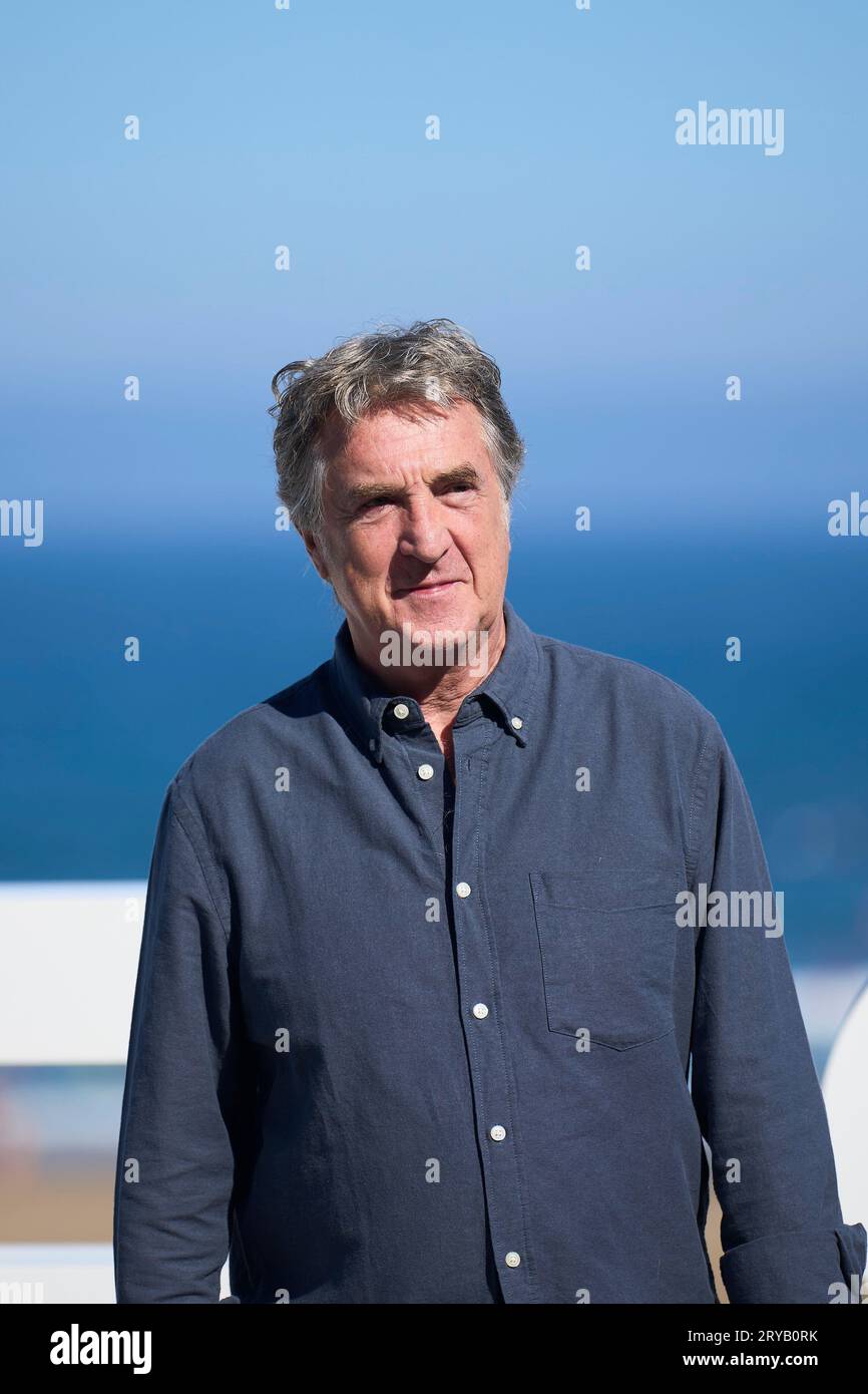 September 30, 2023, Madrid, Madrid, Spain: FranÃ§ois Cluzet attended 'A Real Job (Un metier serieux)' Photocall during 71st San Sebastian International Film Festival at Kursaal Palace on September 30, 2023 in Donostia / San Sebastian, Spain (Credit Image: © Jack Abuin/ZUMA Press Wire) EDITORIAL USAGE ONLY! Not for Commercial USAGE! Stock Photo