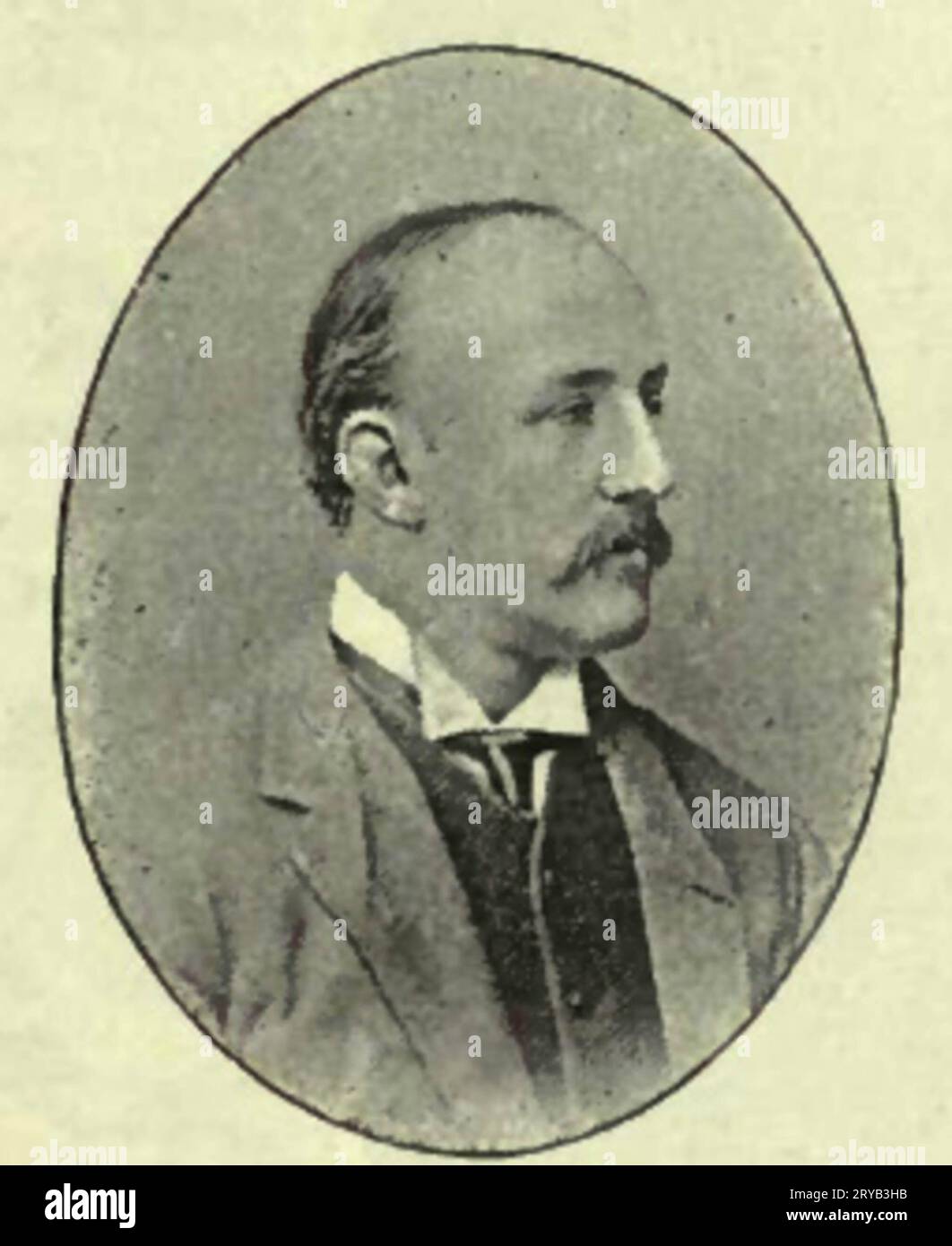 Charles Gurdon (3 December 1855 – 26 June 1931) Stock Photo