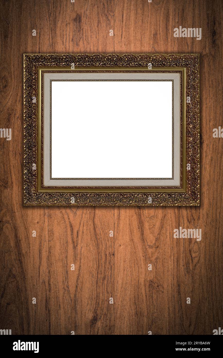 Old picture frame Stock Photo