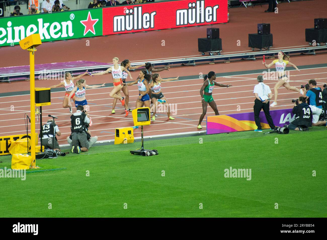 Womens 4x400 Metres Relay Final London 2017 World Athletics