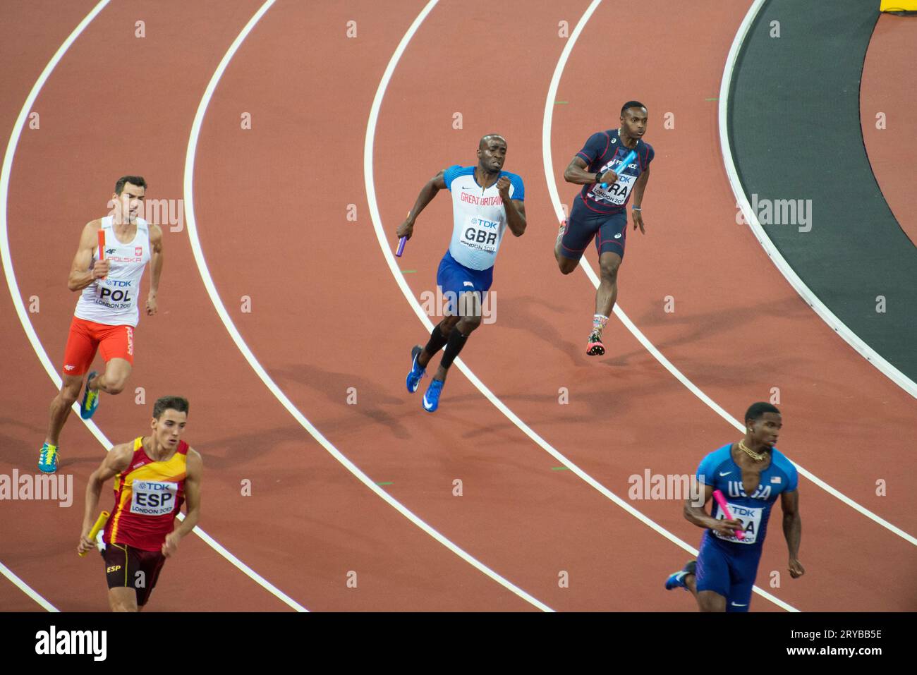 Men's 4x400 Metres Final London 2017 World Athletics Championship