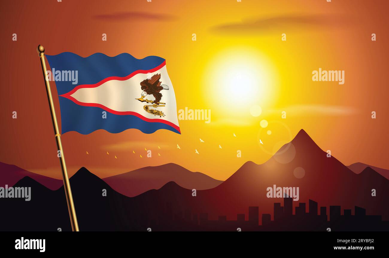 Samoa view Stock Vector Images Alamy