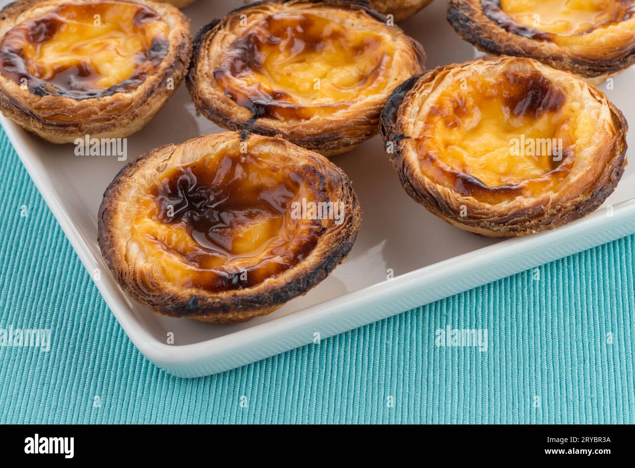 pastel-de-nata-stock-photo-alamy