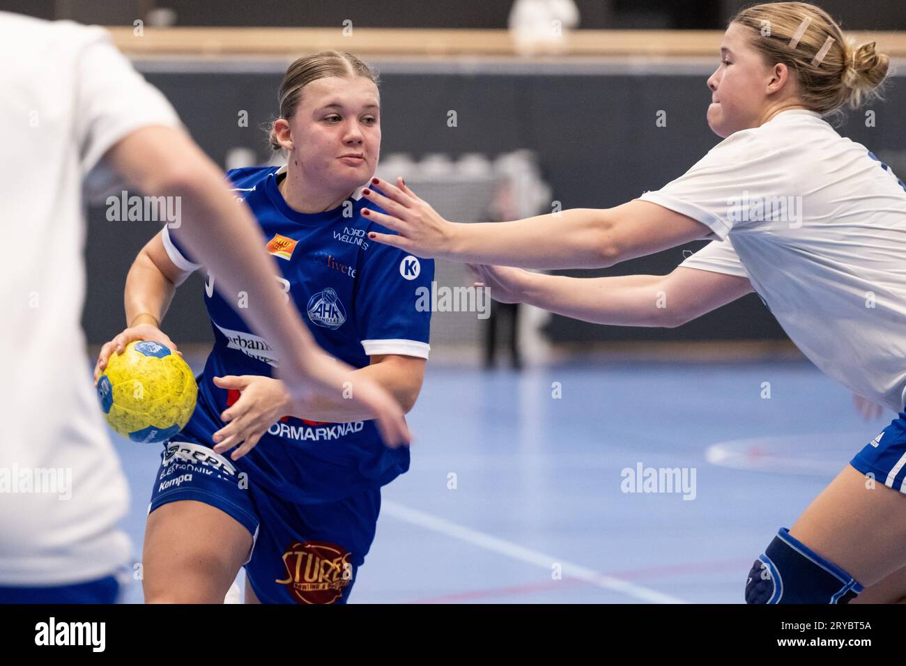 230930 Alingsås Filippa Oderbrant under handbollsmatchen i Damallsvenska  mellan Alingsås och Huddinge den 30 september 2023 i Alingsås. Foto: Jörgen  Jarnberger/BILDBYRÅN/COP 112/JJ0316 håndball handboll handball allsvenskan  alingsås huddinge dam (Photo ...