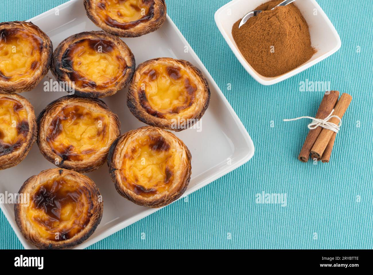 Pastel de nata Stock Photo - Alamy