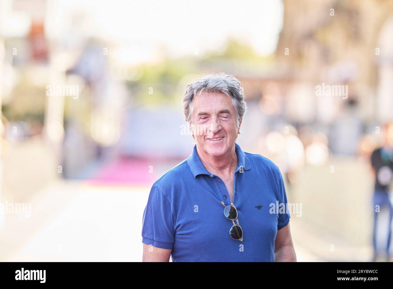 September 30, 2023, Donostia / San Sebastian, Euskadi, Spain: FranÃ§ois Cluzet attended 'A Real Job (Un metier serieux)' Red Carpet during 71st San Sebastian International Film Festival at Victoria Eugenia Theatre on September 30, 2023 in Donostia / San Sebastian, Spain (Credit Image: © Jack Abuin/ZUMA Press Wire) EDITORIAL USAGE ONLY! Not for Commercial USAGE! Stock Photo