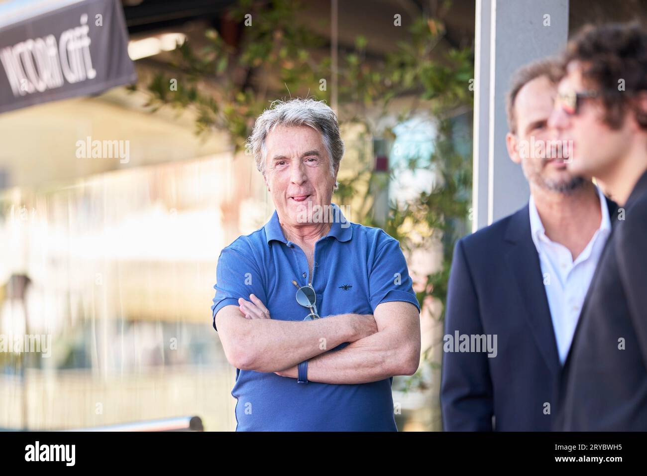 September 30, 2023, Donostia / San Sebastian, Euskadi, Spain: FranÃ§ois Cluzet attended 'A Real Job (Un metier serieux)' Red Carpet during 71st San Sebastian International Film Festival at Victoria Eugenia Theatre on September 30, 2023 in Donostia / San Sebastian, Spain (Credit Image: © Jack Abuin/ZUMA Press Wire) EDITORIAL USAGE ONLY! Not for Commercial USAGE! Stock Photo