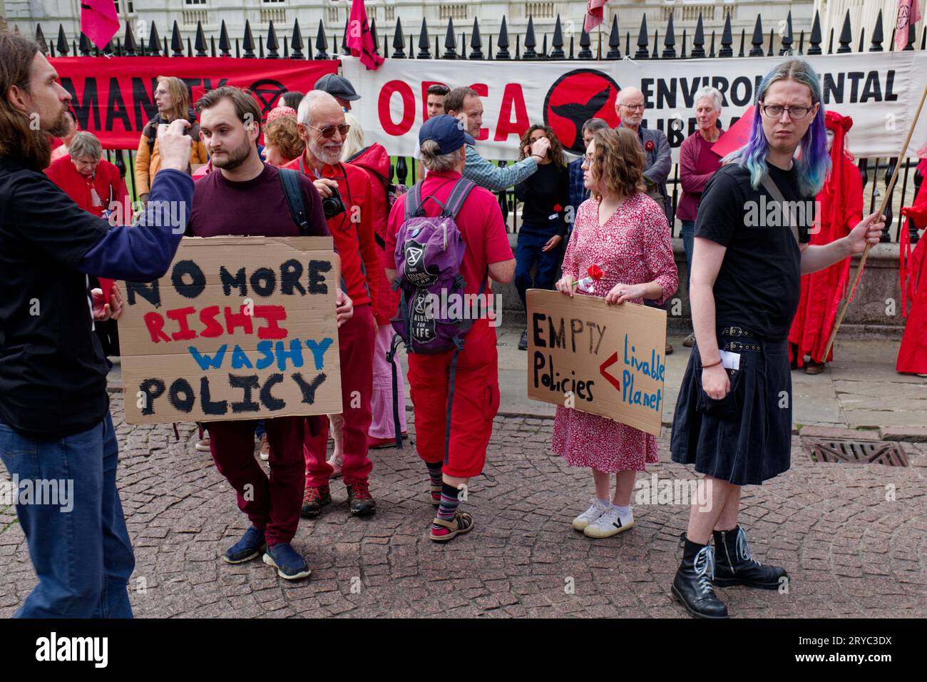 Climate change Code red for change Stock Photo Alamy
