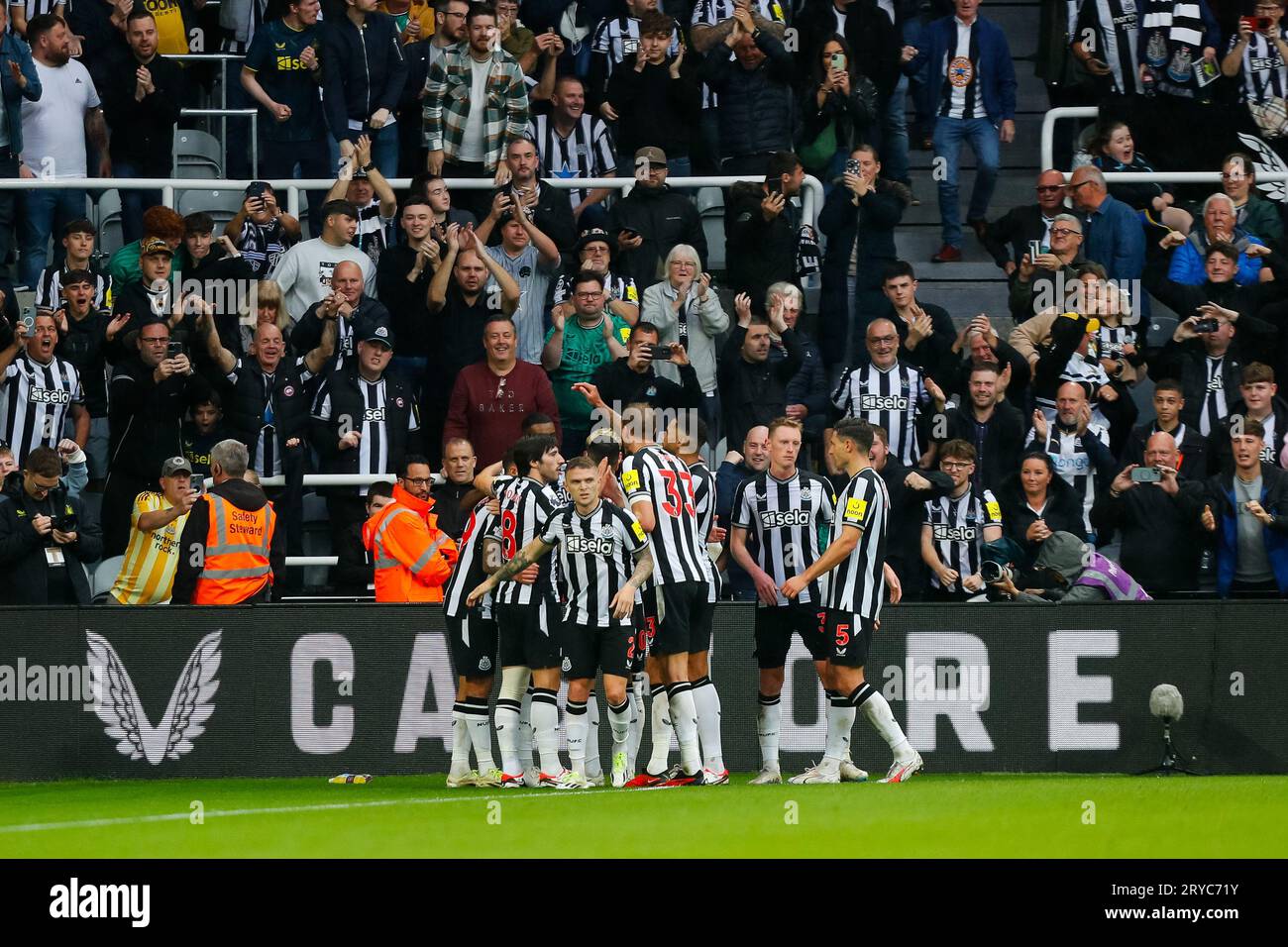 30th September 2023; St James' Park, Newcastle, England; Premier League 