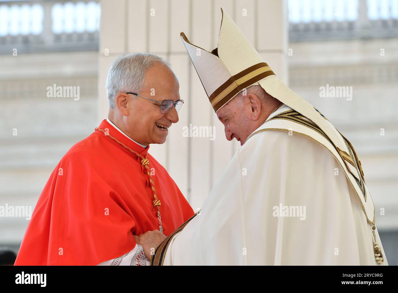 Rome, Italy. 30th Sep, 2023. Italy, Rome, Vatican, 2023/09/30 Pope ...