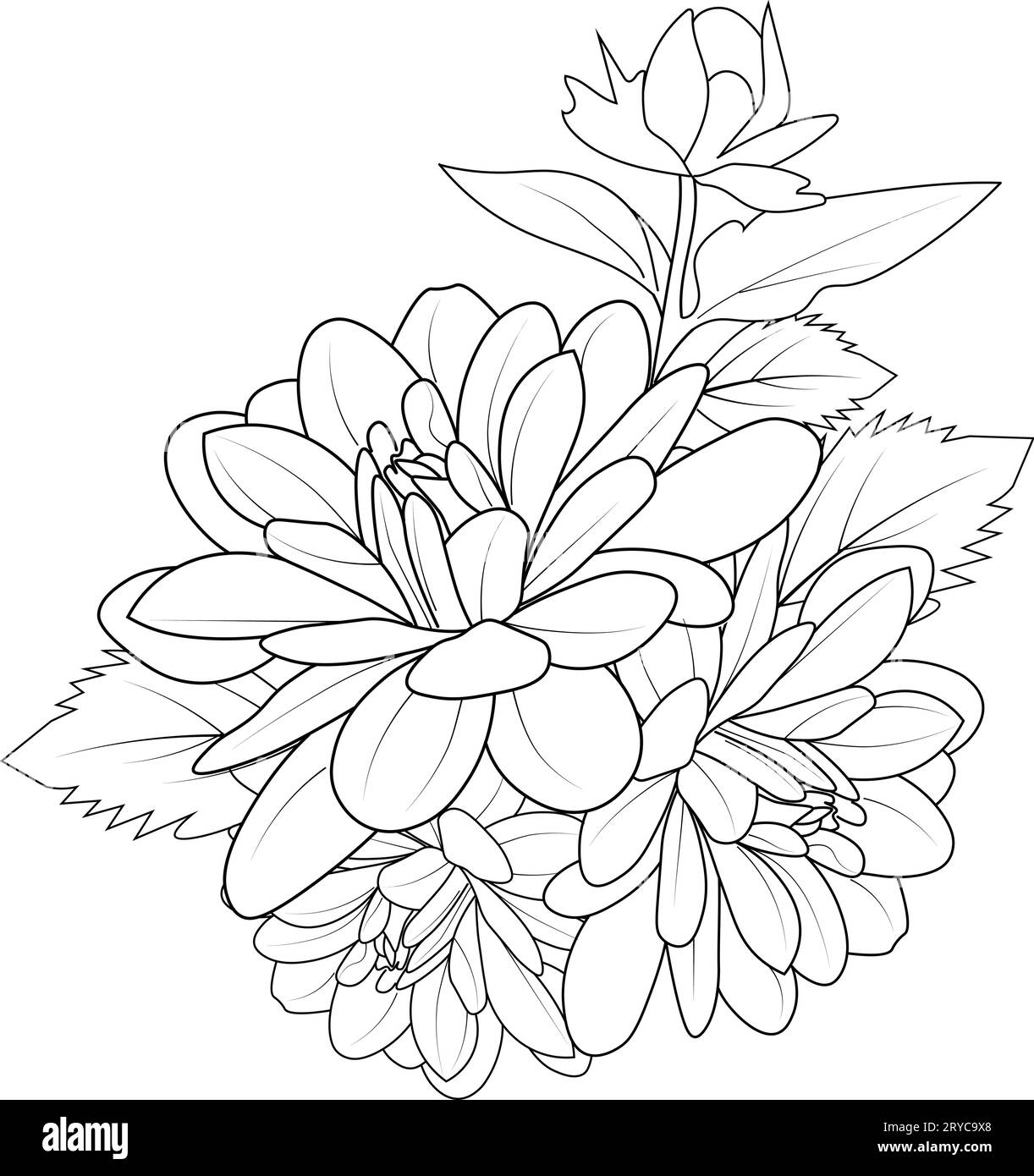 dahlia flower tattoo, dahlia flower tattoo black and white, dahlia