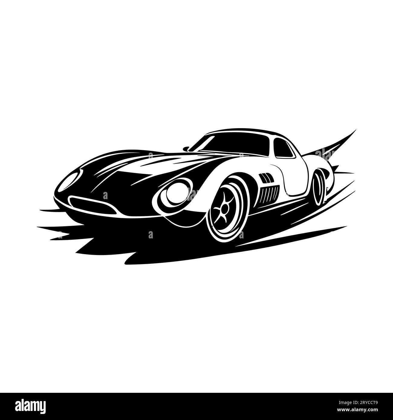 Fast turning car Black and White Stock Photos & Images - Alamy
