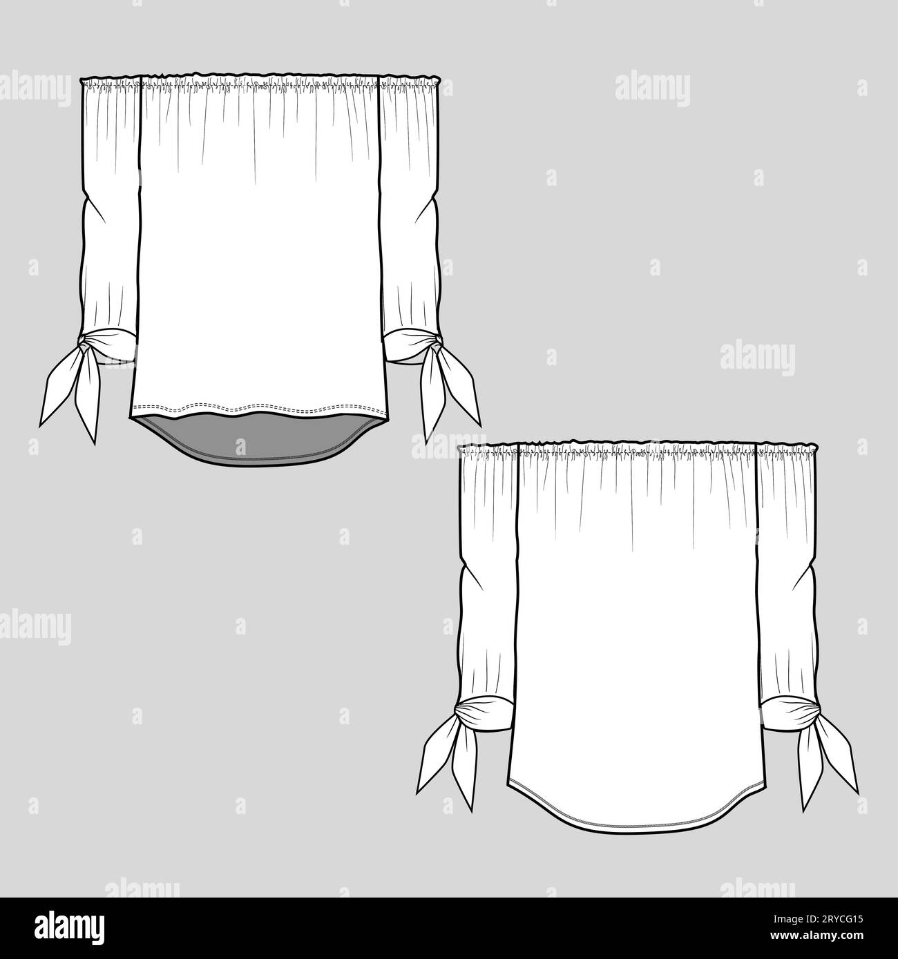 Shoulder tie Stock Vector Images - Alamy