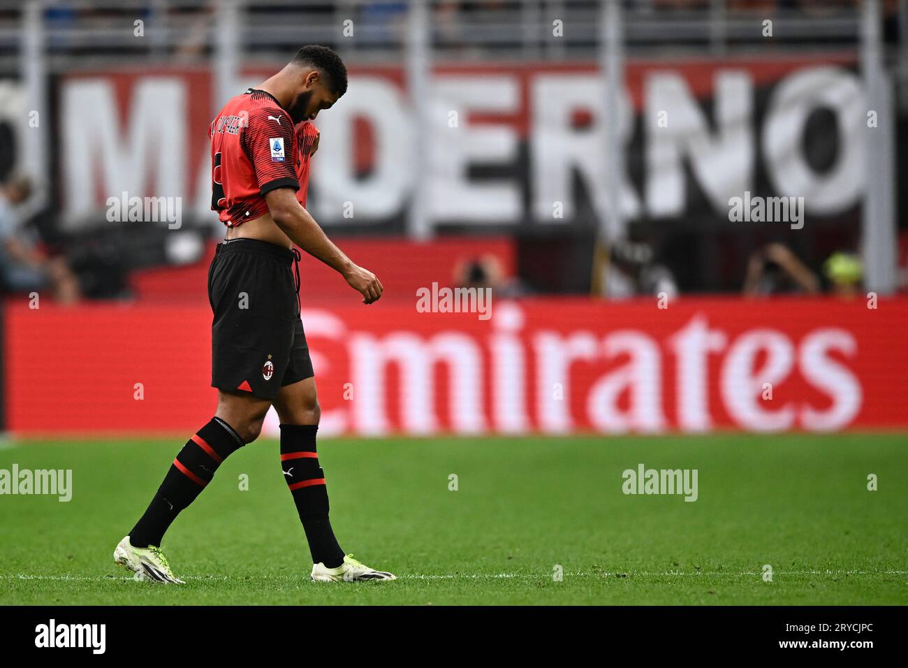 Milan, Italy. 30 September 2023. Ruben Loftus-Cheek of AC Milan looks ...