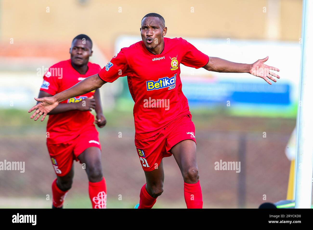 NAIROBI, KENYA SEPTEMBER 30 Clinton Kinanga of Kenya Police