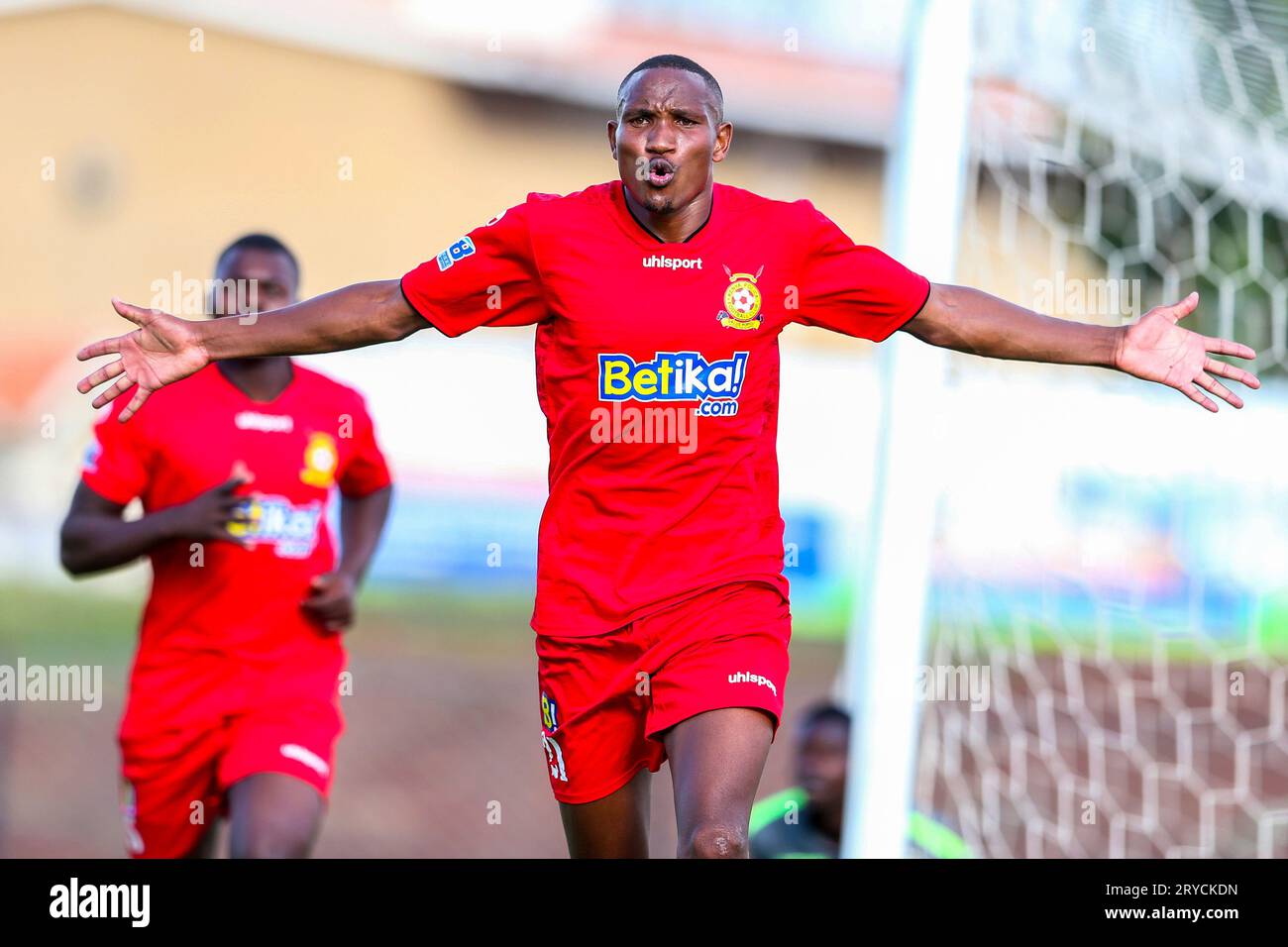 NAIROBI, KENYA SEPTEMBER 30 Clinton Kinanga of Kenya Police