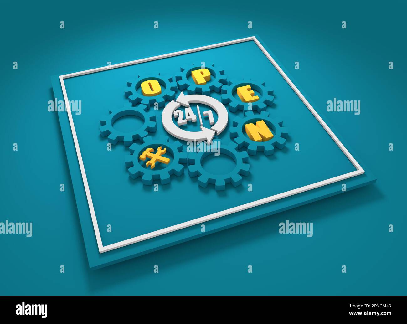 Timing Badge Symbol 7 24 Stock Photo Alamy timing-badge-symbol-7-24-stock-photo-alamy