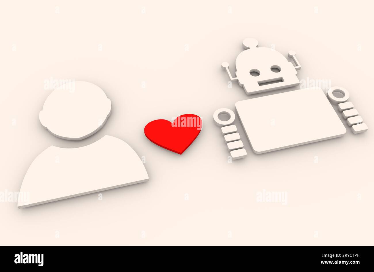 Robot Translucent Background Humanoid silhouette hi-res stock photography and images - Alamy