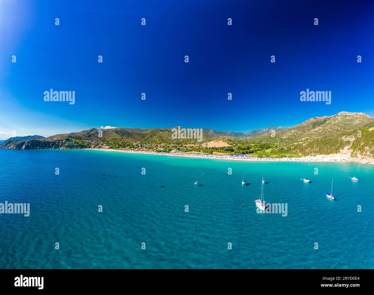 Sardinia solanas beach hi-res stock photography and images - Alamy