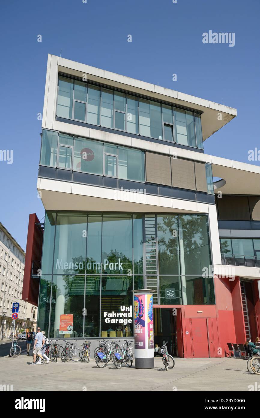 Mensa Am Park Universit tsstra e Leipzig Sachsen Deutschland Stock Mensa Am Park Universit tsstra e Leipzig Sachsen Deutschland Stock