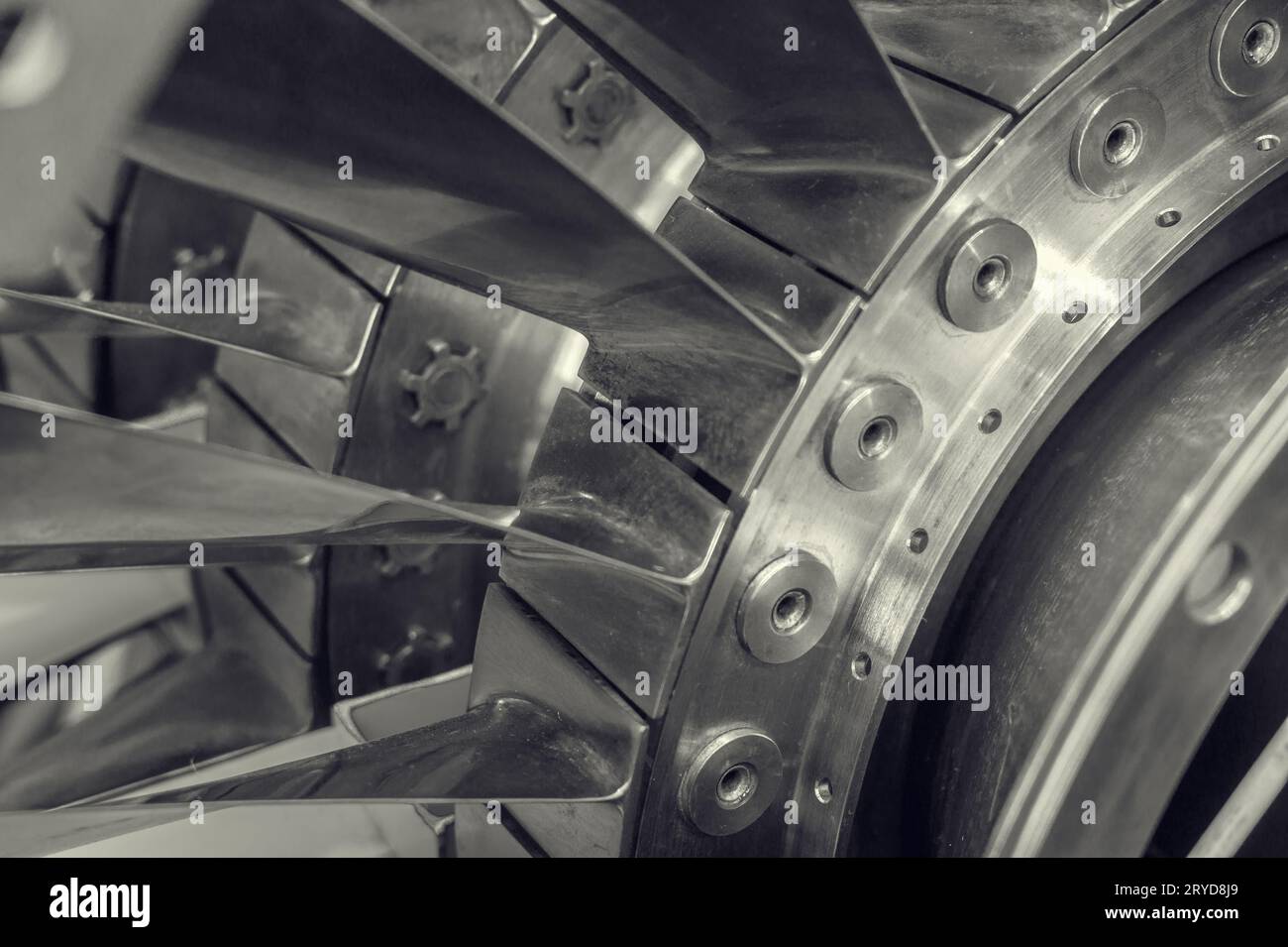 The jet engine Stock Photo