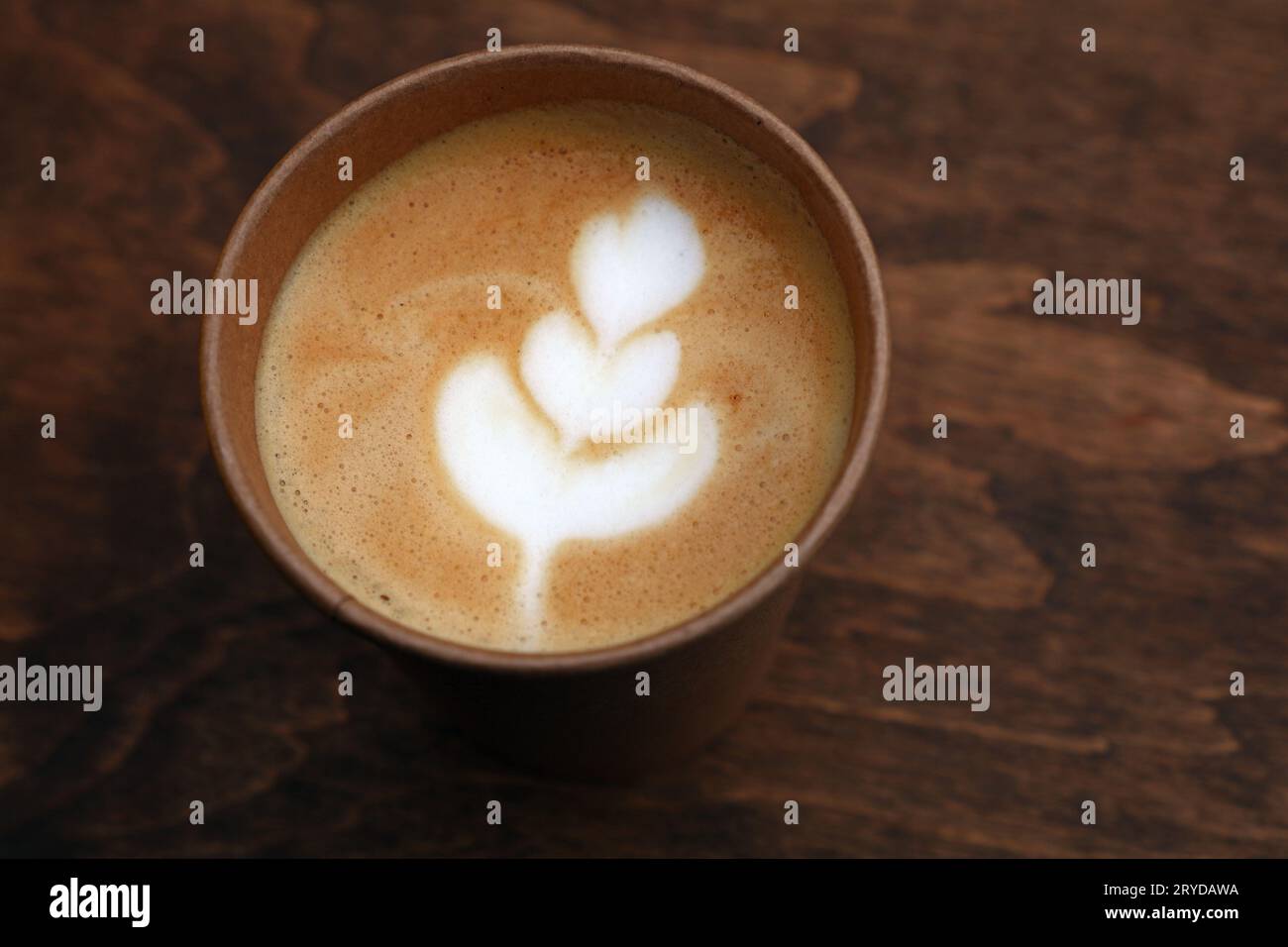 Latte paper cup hi-res stock photography and images - Alamy