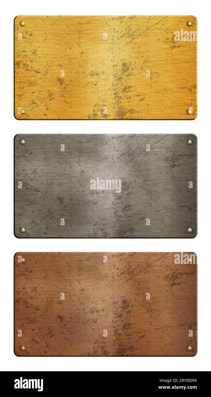 Gold silver copper hires stock photography and images Alamy