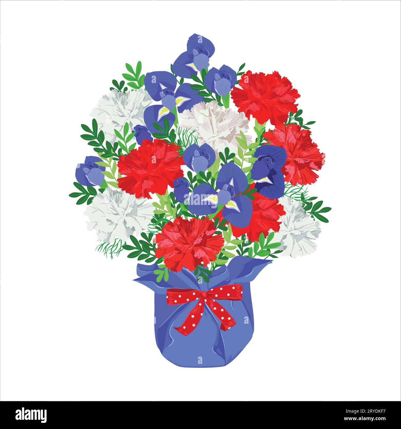 Flower plant in cemetery Stock Vector Images Alamy